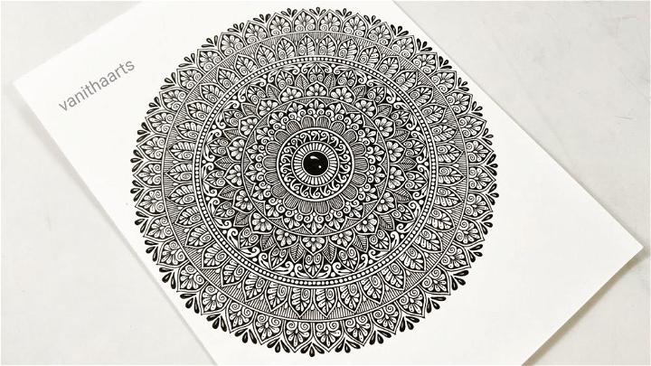 Easy Doodle Mandala Art