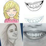 25 Easy Smile Drawing Ideas - Smile Drawing Reference