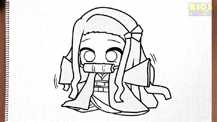 20 Easy Nezuko Drawing Ideas - How to Draw Nezuko