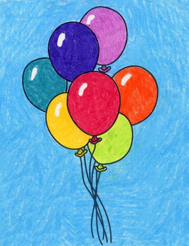 Easy to Draw a Balloon