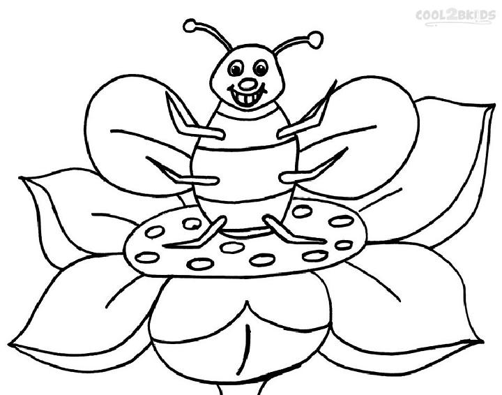 Free Bumble Bee Coloring Sheets