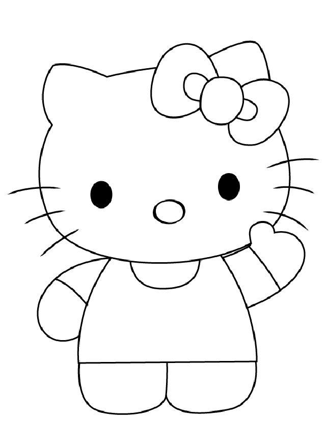 Hello Kitty Sketch Drawing