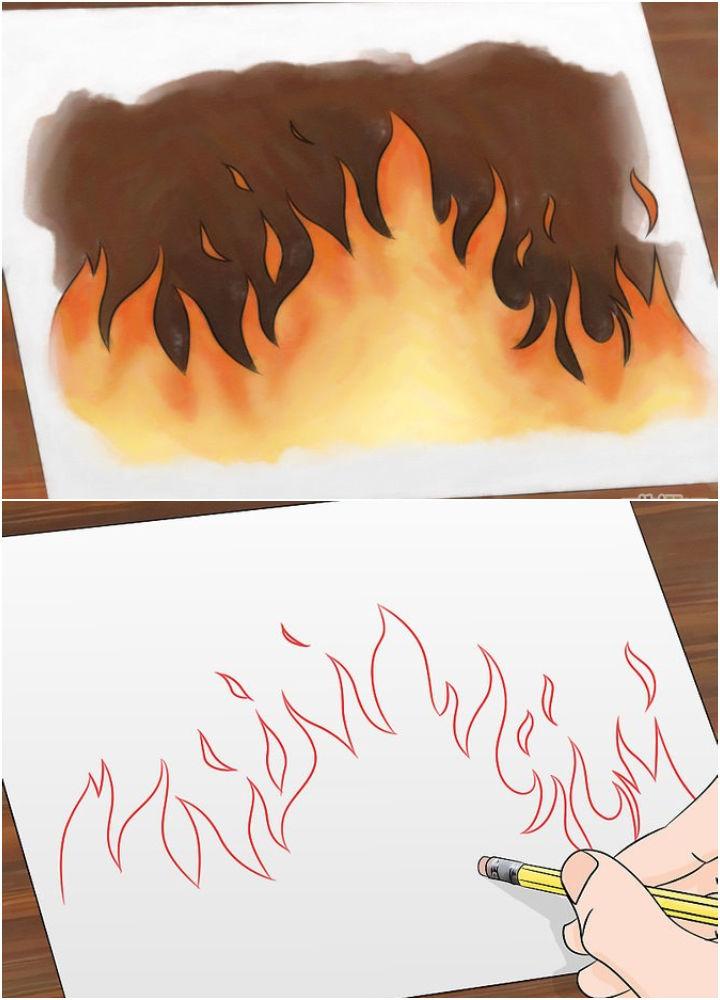 How Do You Draw Flames