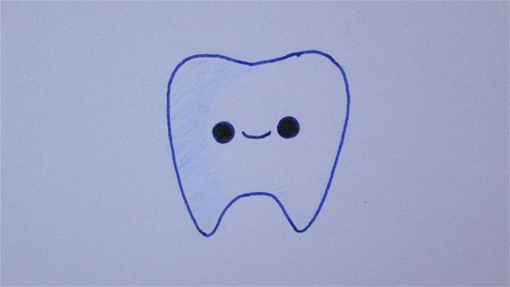 How Do You Draw a Tooth