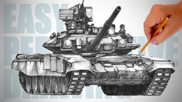 How to Draw a Tiger Tank