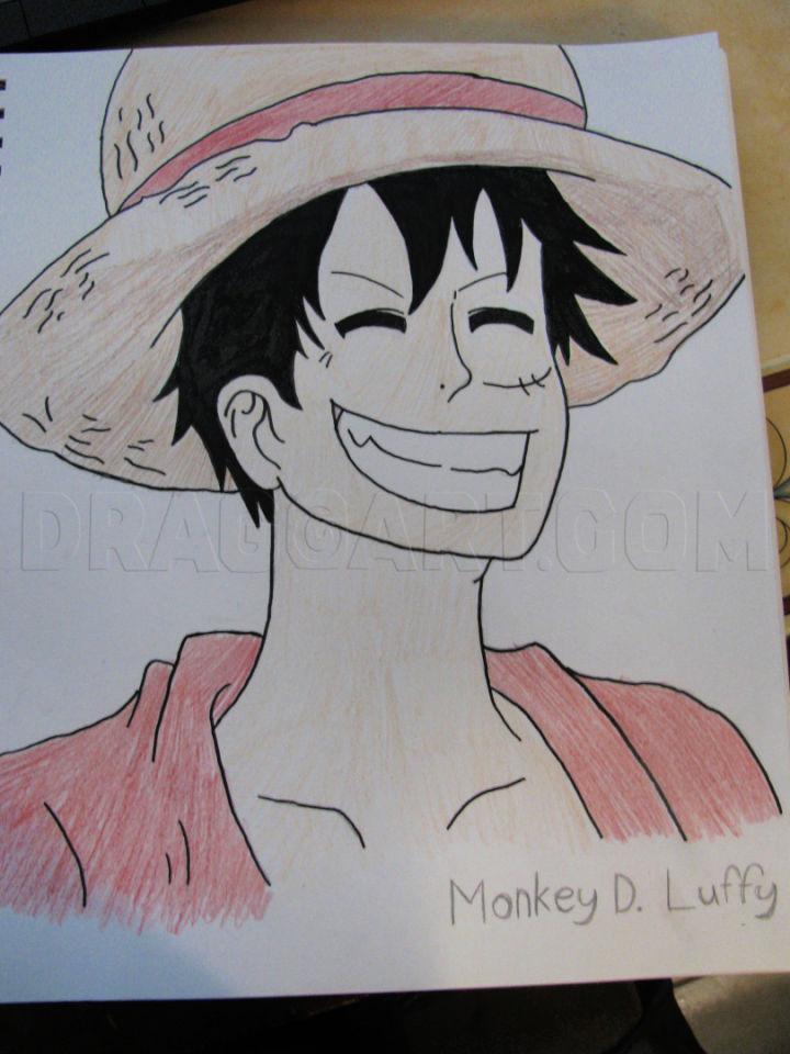 How To Draw Luffy