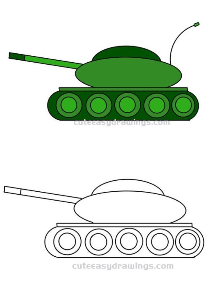 How To Draw Out The Tank
