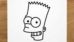 25 Easy Bart Simpson Drawing Ideas - How to Draw