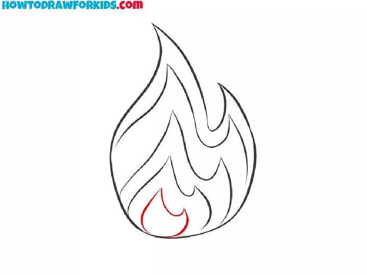 How to Draw Fire Flames