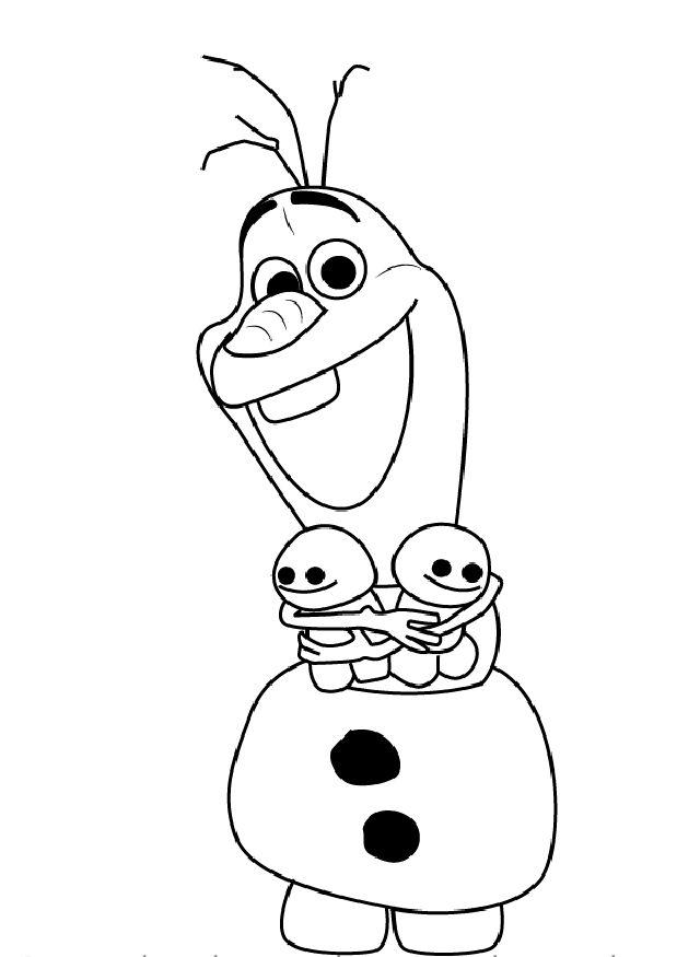 How to Draw Olaf from Frozen Fever