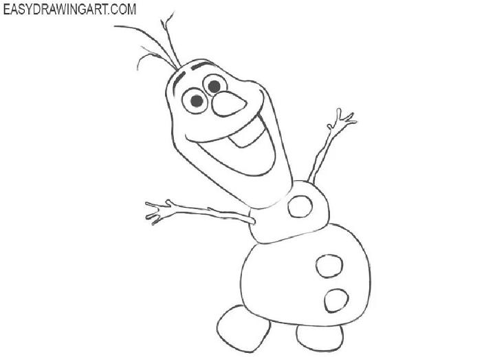 How to Draw Olaf