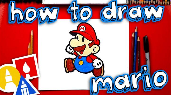 How to Draw Paper Mario