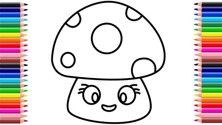 How to Draw a Chibi Mushroom