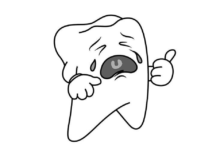 How to Draw a Crying Tooth