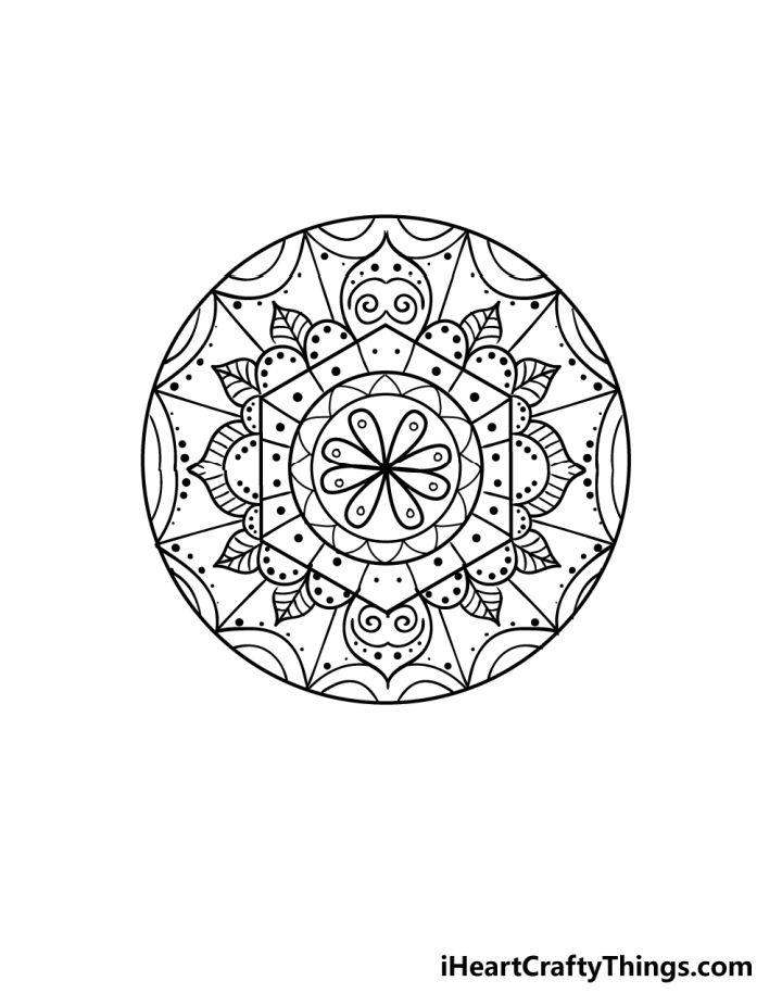 How to Draw a Mandala - Step by Step Guide 