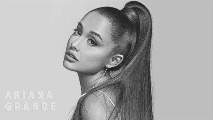 Ariana Grande - Kalyani - Drawings & Illustration, People & Figures,  Celebrity, Musicians - ArtPal