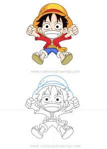 20 Easy Luffy Drawing Ideas - How to Draw Luffy