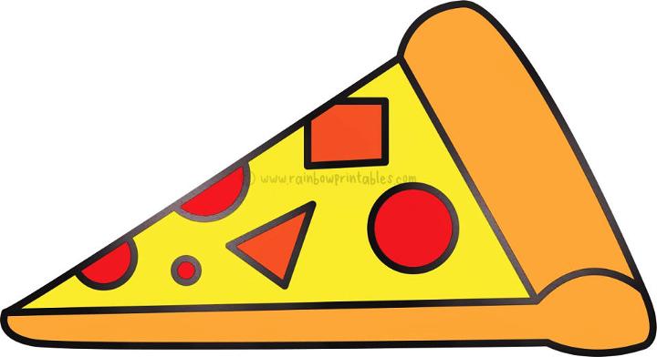 Pizza Drawing For Kids