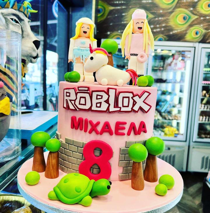 Roblox Birthday Cake Decoration