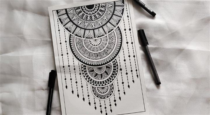 25 Easy Mandala Drawing Ideas - Draw a Mandala