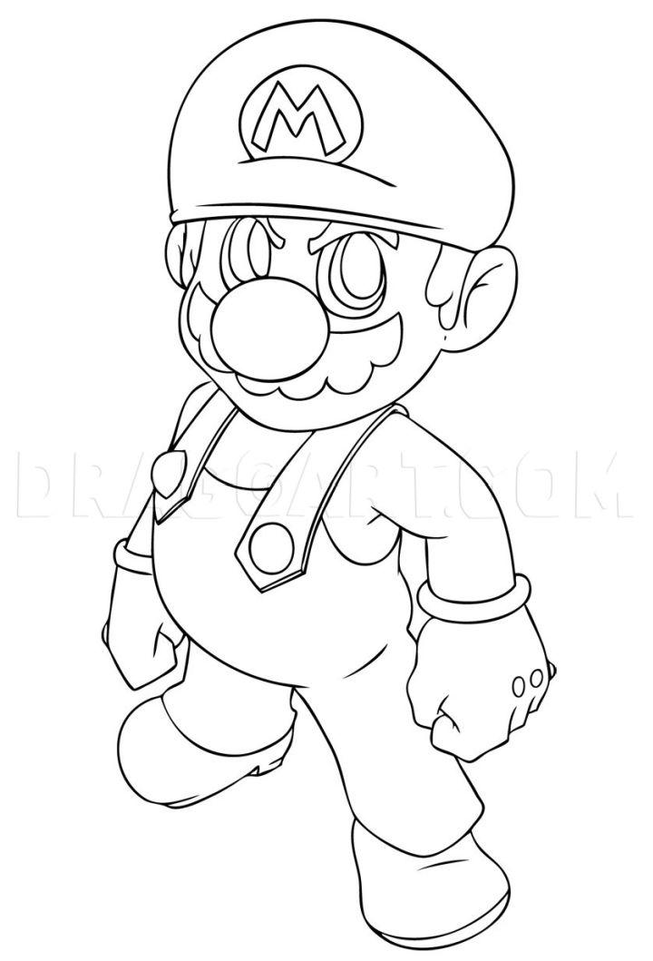 Simple Mario Drawing