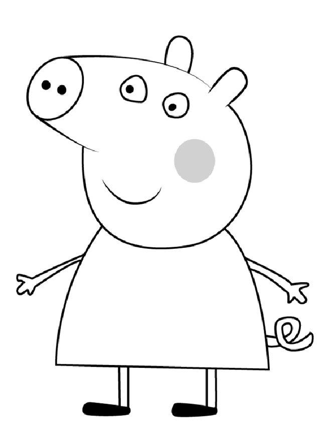 25 Easy Peppa Pig Drawing Ideas - Draw Peppa Pig