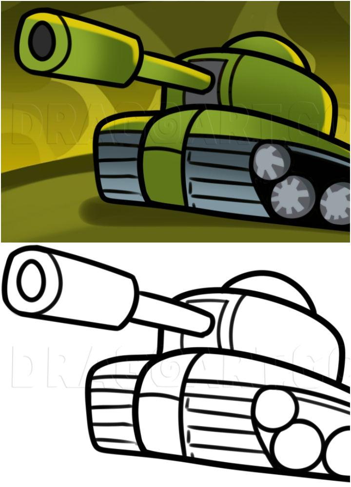 Sketch Tank Drawing