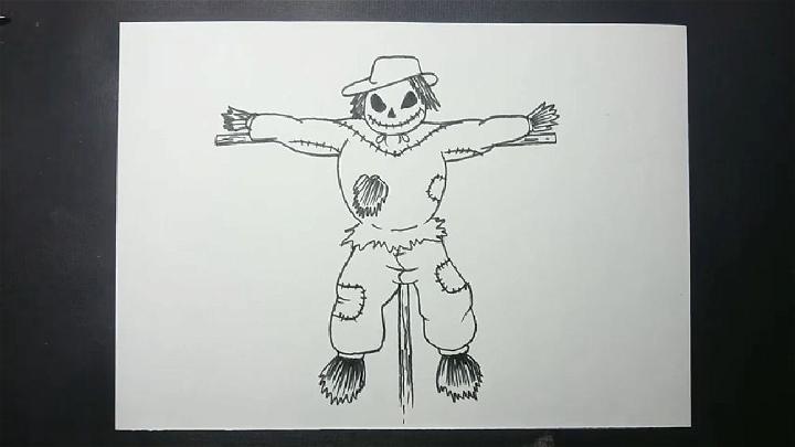 Sketch a Scarecrow