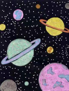 20 Easy Solar System Drawing Ideas - How to Draw