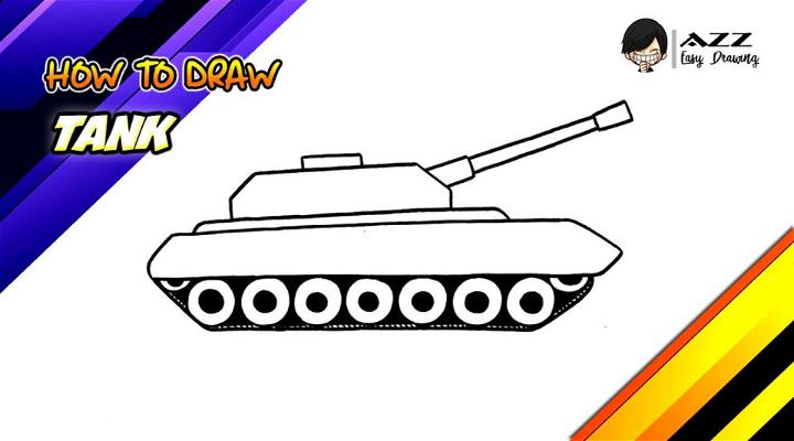 Step By Step Tank Drawing