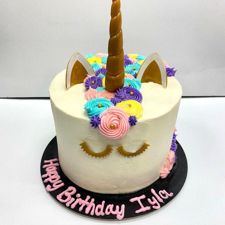Unicorn Birthday Cake Design