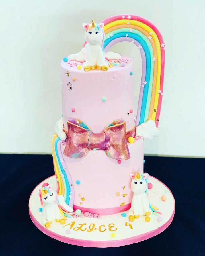 Unicorn Cake For Girls