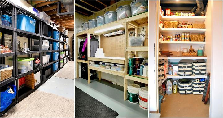 diy basement storage ideas and tutorials
