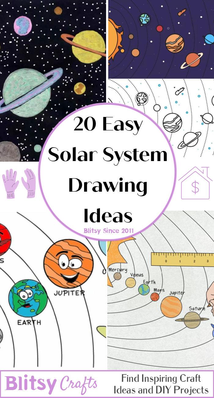The Solar System Drawings for Sale - Fine Art America-anthinhphatland.vn