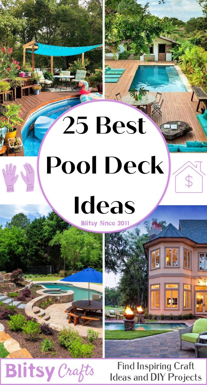 Best Pool Deck Ideas