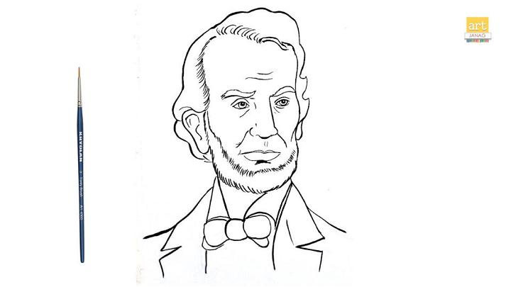 Abe Lincoln Directed Drawing