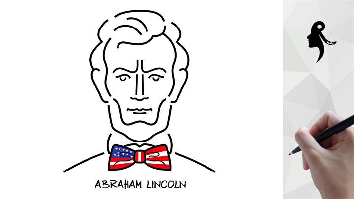 Abraham Lincoln Drawing in Easy Steps