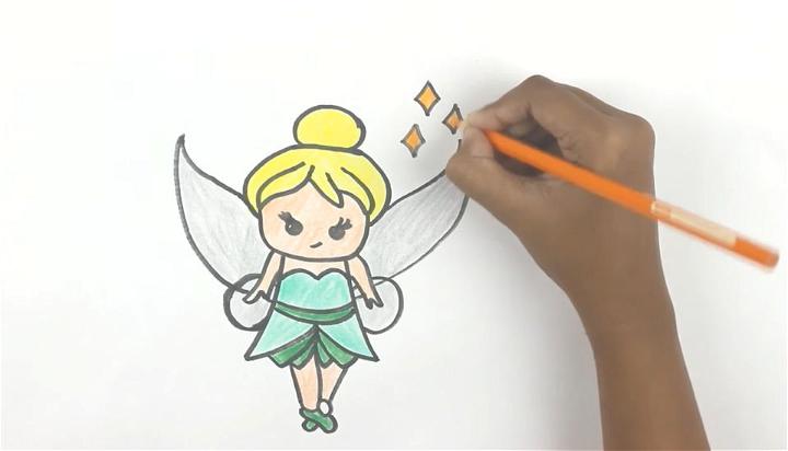 Baby Tinkerbell Drawing