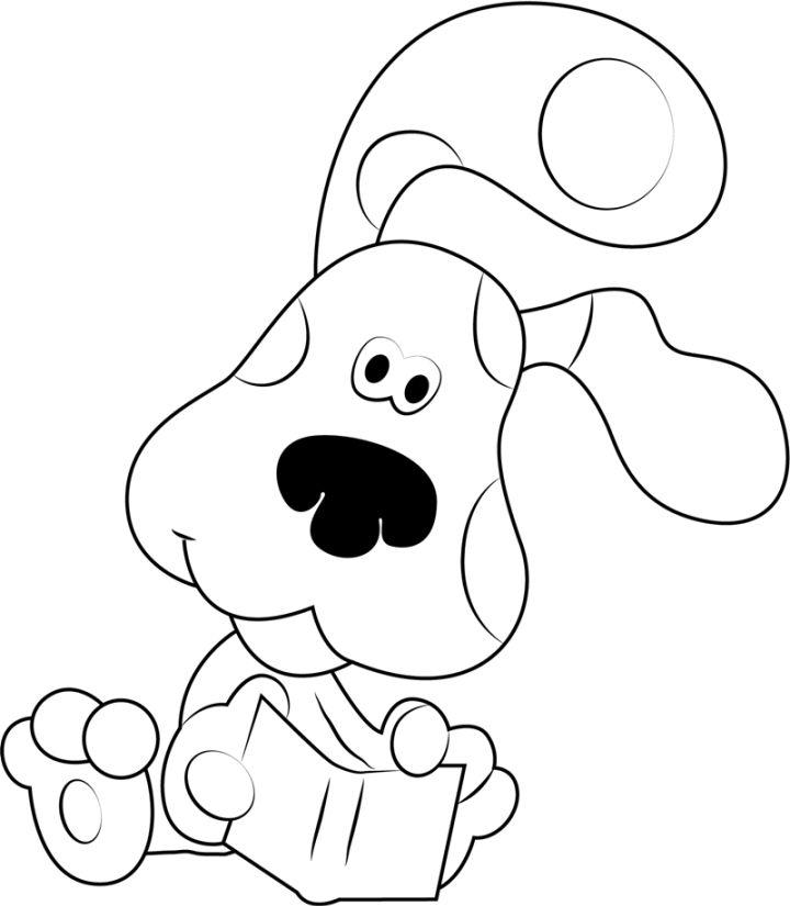 Blues Clues Coloring Pages, Tracer Pages, and Posters