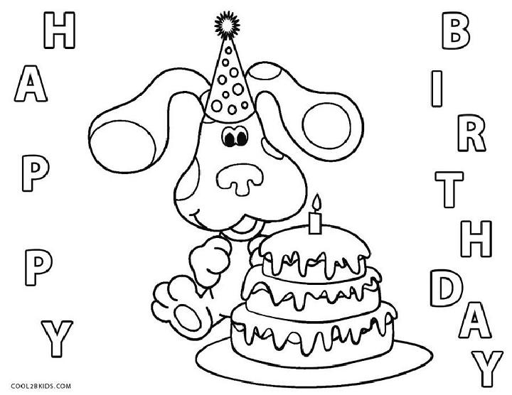 Blues Clues Coloring Pages for Boys