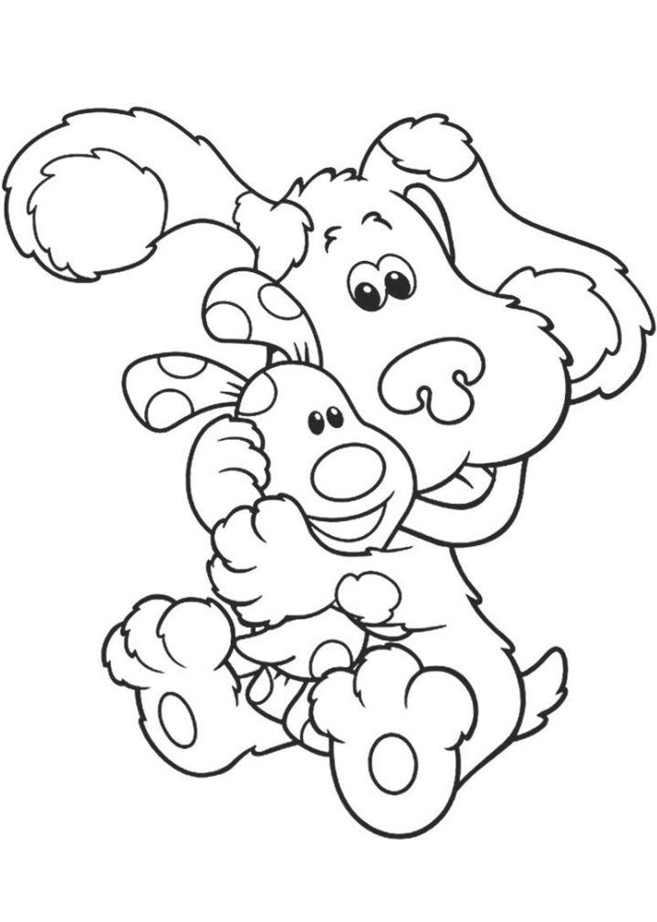 Blues Clues Printable Coloring Pages