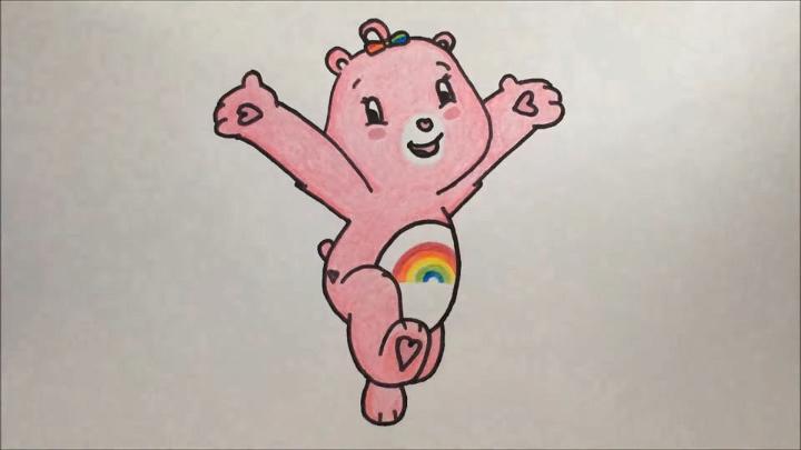 Care Bear Drawing for Kids