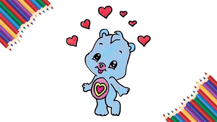 Care Bear Picture to Draw