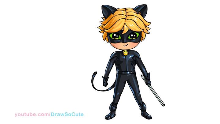 Cat Noir Drawing