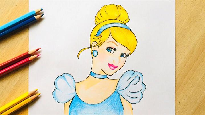 Cinderella Disney Princess Drawing