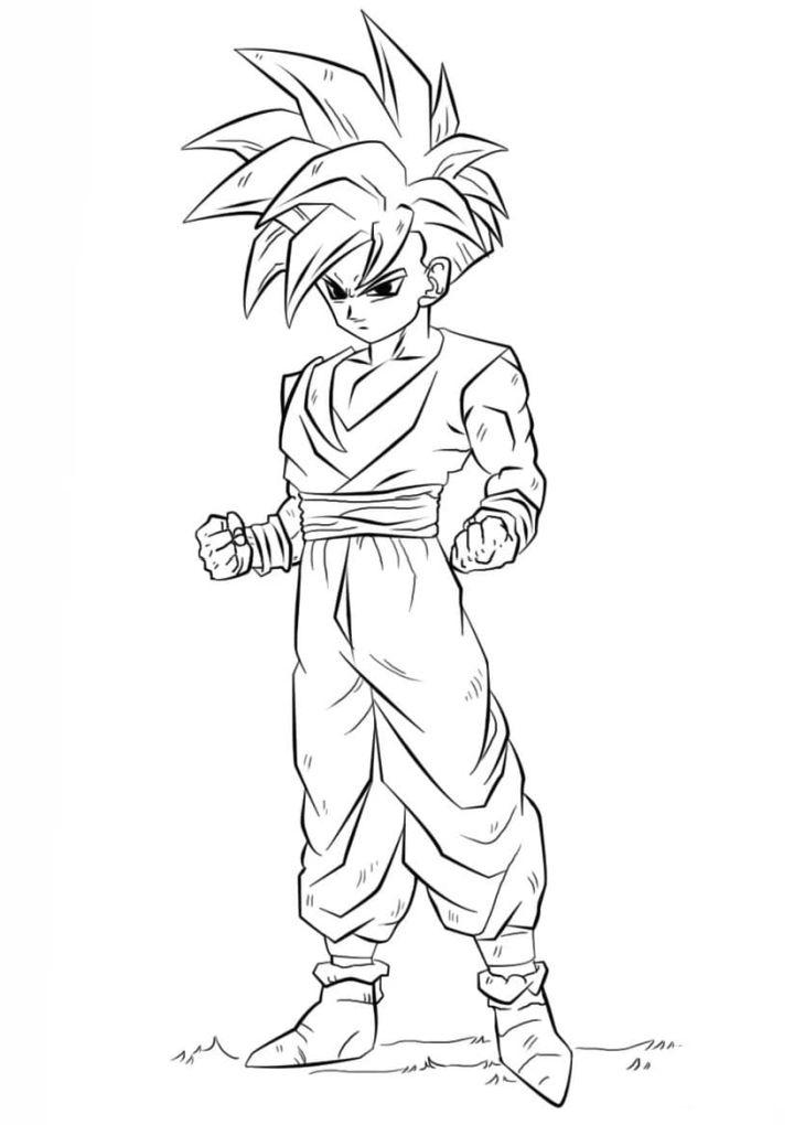 Coloring Pages of Dragon Ball Z