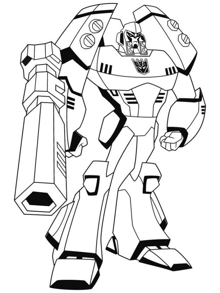 Coloring Pages of Transformers