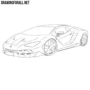 25 Easy Race Car Drawing Ideas - Draw a Race Car