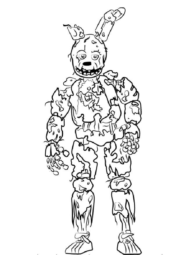 Cool Springtrap Drawing