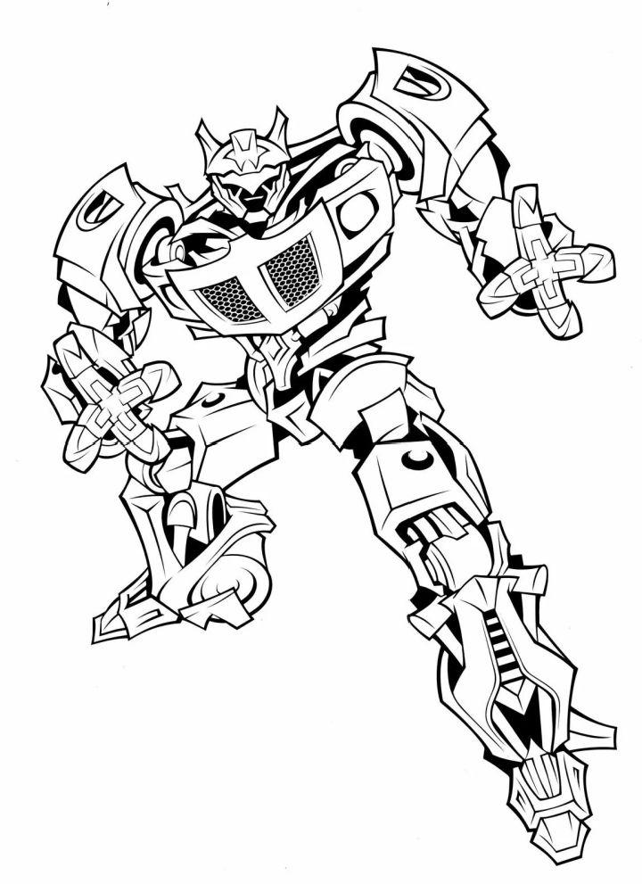 Cool Transformers Coloring Pages